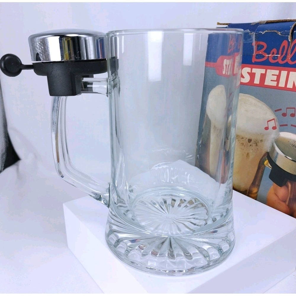 Vintage‎ 1986 Spencer Gifts Alwe Bell Stein Novelty Beer Mug Original Box 24oz